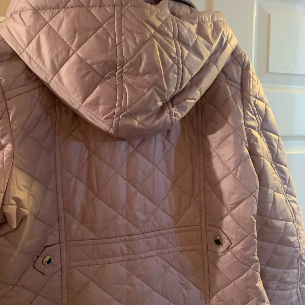 LONDON FOG DIAMOND QUILTED JACKET, SIZE XL, NWOT. - Picture 5 of 8